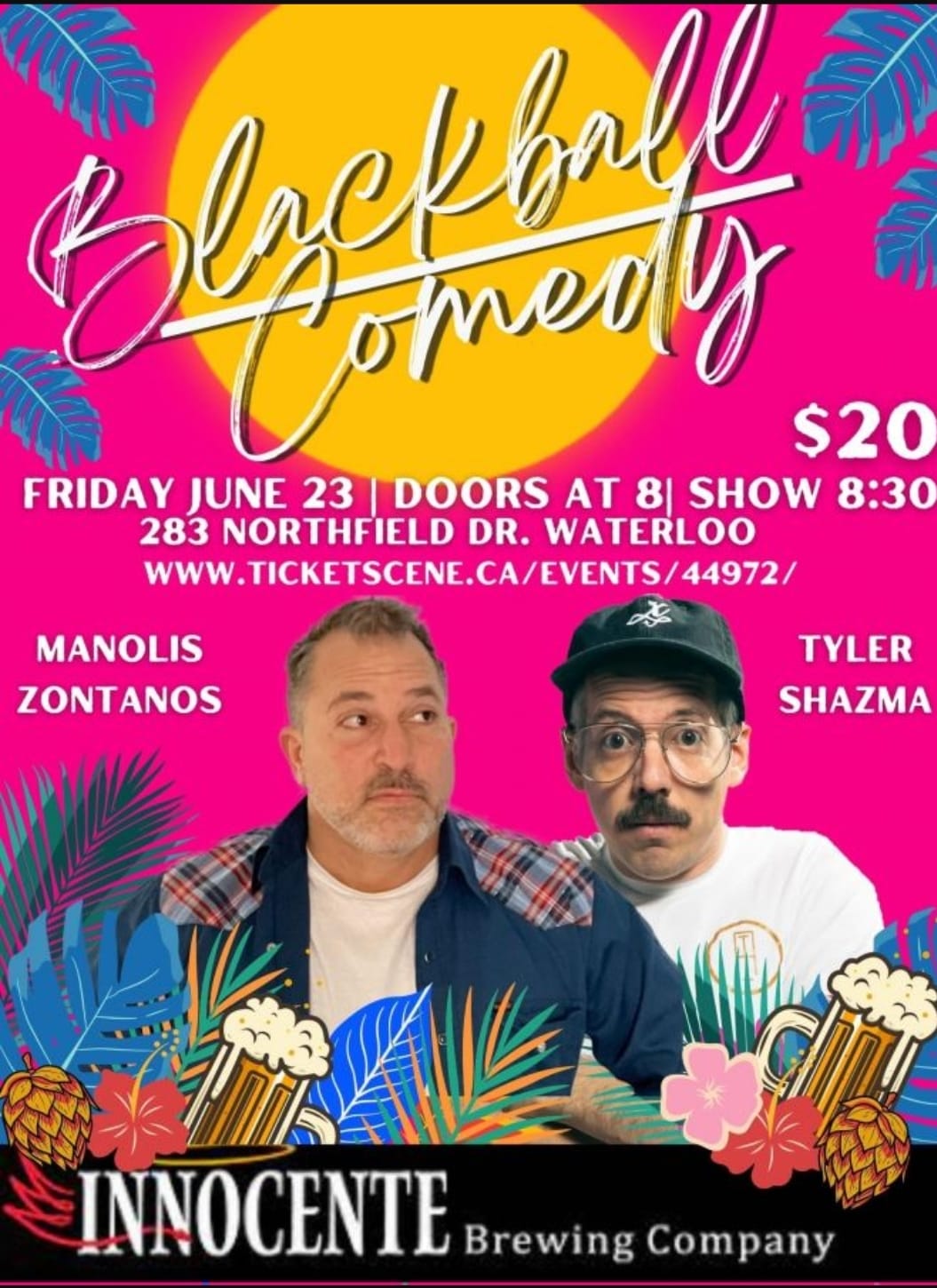 Blackball Comedy Presents a night of Live Standup Comedy